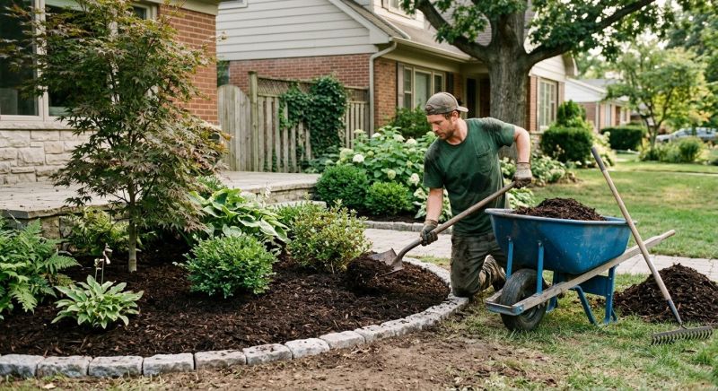 Organic Mulch Installation in Honolulu, HI